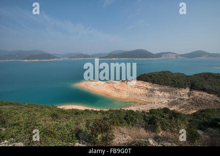 The view from the Geo Trail, High Island Reservoir, Sai Kung, Hong Kong Stock Photo