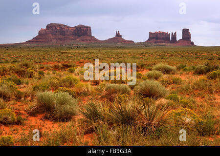 The King On His Throne rock formation, Monument Valley Navajo Tribal ...