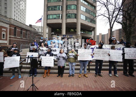 Manhattan United States 12th Jan 2024 A Placard With An Image And   New York City United States 12th Jan 2016 Activists Gather In Front Fb9gda 