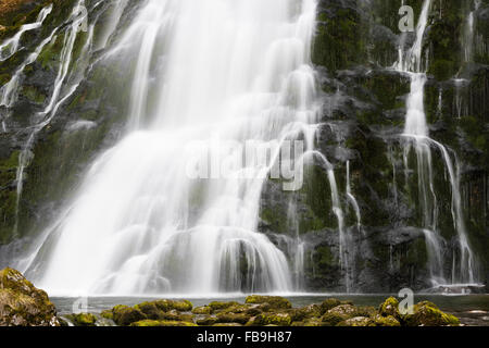 Golling waterfall, Golling, Hallein District, Salzburg, Austria Stock Photo