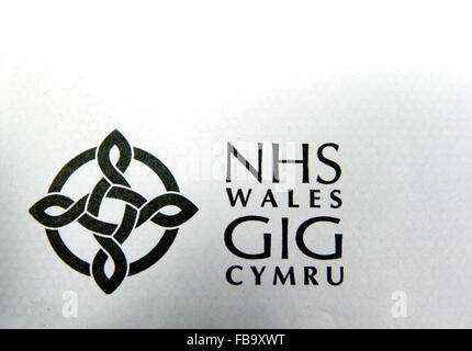 NHS Wales logo Stock Photo - Alamy