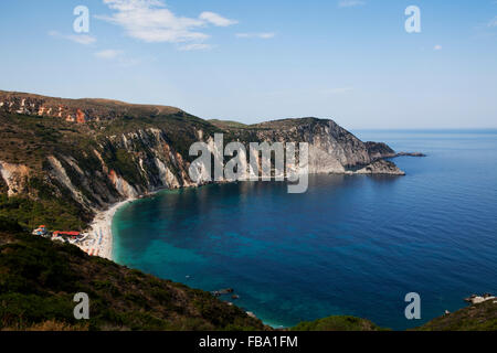 Petani beach, Kefalonia, Ionian Islands, Greece Stock Photo