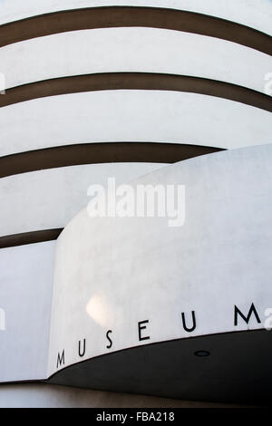 Solomon R. Guggenheim Museum, Manhattan, New York, USA Stock Photo