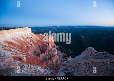 View over Bryce Canyon Utah Stock Photo