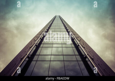 Solace, office buildings in Canary Wharf, London Stock Photo