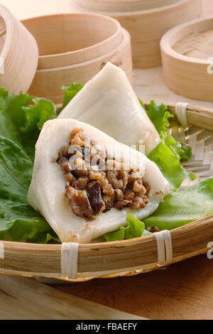 Cooking with rice dumpling Stock Photo - Alamy