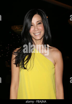 14th Annual Unforgettable Gala - Inside  Featuring: Lisa Ling Where: Beverly Hills, California, United States When: 12 Dec 2015 Stock Photo