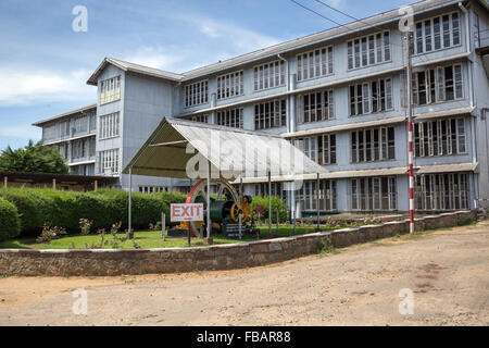 Nuwara Eliya Pedro Tea Estate tea factory, Sri Lanka, Asia Stock Photo