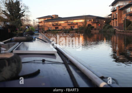 Grand Union Canal at Harefield Stock Photo