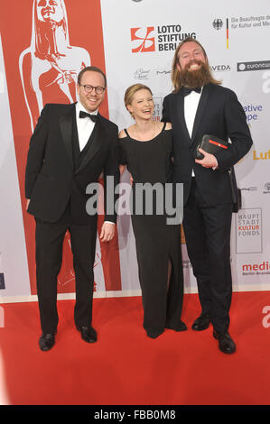 The 28th European Film Awards at Haus der Berliner Festspiele - Arrivals  Featuring: Jennifer Ulrich Where: Berlin, Germany When: 12 Dec 2015 Stock Photo