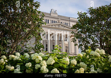 Latvian National Opera Theater in Riga, Latvia Stock Photo