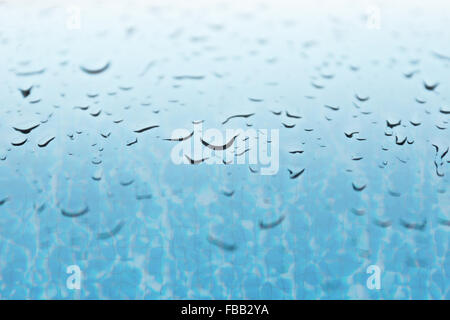 abstract water background - drops under water Stock Photo