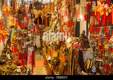 Souvenir Shop At Huaxi Street Tourist Night Market In Taiwan