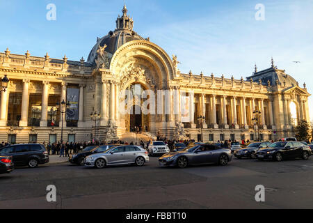The Petit Palais, small palace. an art museum in the 8th arrondissement of Paris, France. Stock Photo