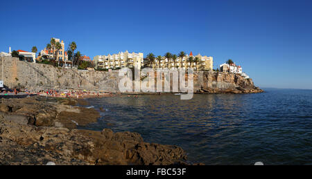 Sao Joao do Estoril beach, near Cascais, Lisbon, Portugal Stock Photo