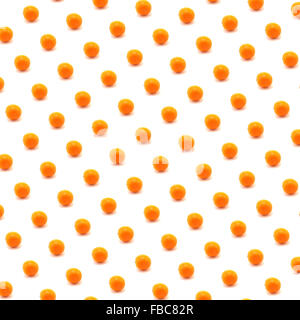 Orange photographed against white background in a studio. Photographed on March 30th, 2015. Stock Photo
