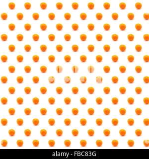 Orange photographed against white background in a studio. Photographed on March 30th, 2015. Stock Photo