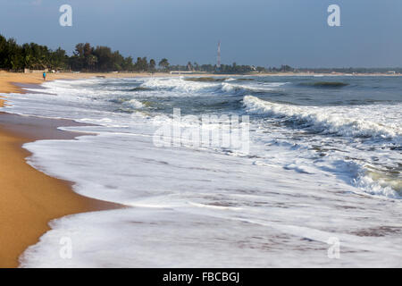 wild coast Arugam bay, Ampara district, Eastern Province, Sri Lanka Stock Photo