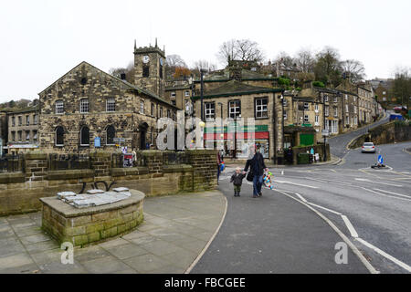 Holmfirth, West Yorkshire, UK. Stock Photo