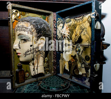 Portland, Oregon, USA. 14th Jan, 2016. A display at Freakybuttrue ...