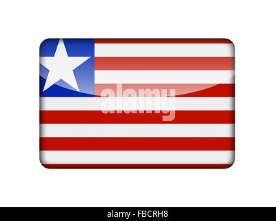 The Liberian flag Stock Photo