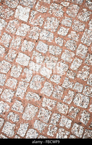 A background of stone paving tiles Stock Photo