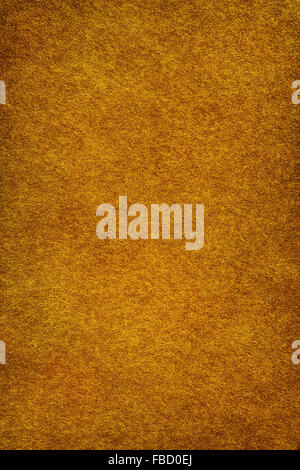 Golden felt background with complex grunge texture Stock Photo