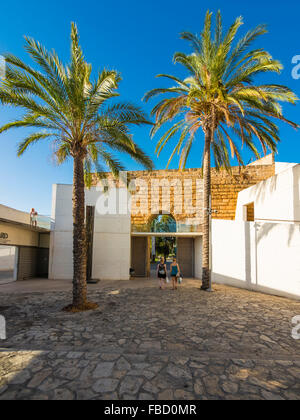 Museum Es Baluard modern art museum, Bastion de Sant Pere, Palma de Majorca, Majorca, Balearic Islands, Spain Stock Photo