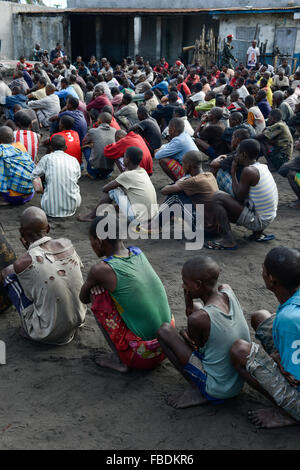 MADAGASCAR, Mananjary, prison, many detainees wait long time for their trial Stock Photo