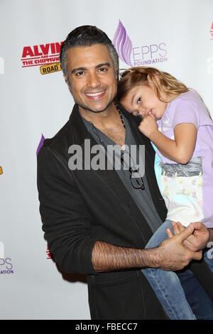 'Alvin and the Chipmunks' Los Angeles Premiere  Featuring: Jaime Camil Where: Los Angeles, California, United States When: 13 Dec 2015 Stock Photo