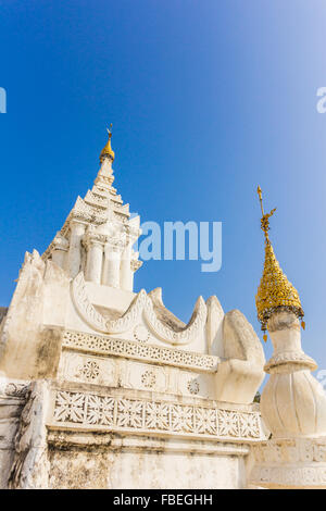 Shwe Yan Pyay Temple , Inle lake , Shan State , Myanmar Stock Photo