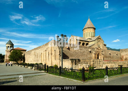 Georgien, Mtskheta, Swetizchoweli-Kathedrale Stock Photo