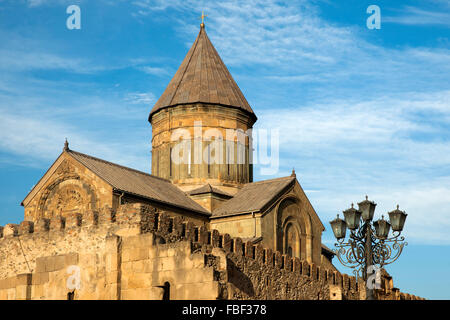 Georgien, Mtskheta, Swetizchoweli-Kathedrale Stock Photo