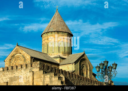 Georgien, Mtskheta, Swetizchoweli-Kathedrale Stock Photo