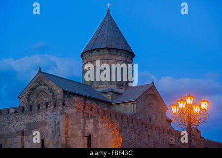 Georgien, Mtskheta, Swetizchoweli-Kathedrale Stock Photo