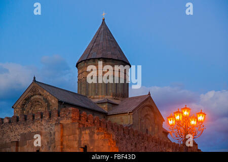 Georgien, Mtskheta, Swetizchoweli-Kathedrale Stock Photo