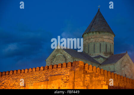 Georgien, Mtskheta, Swetizchoweli-Kathedrale Stock Photo