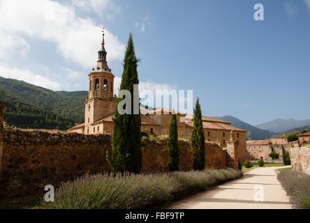 7/8/15 UNESCO world heritage site of Yuso Monastery, San Millan de la Cogolla, La Rioja, Spain Stock Photo