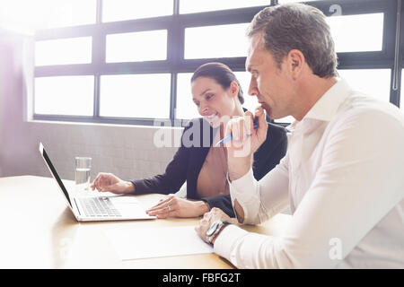 Business people working together Stock Photo