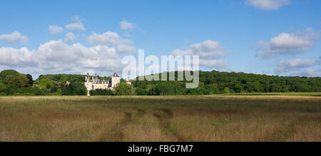 Chateau de Touffou, Bonnes, Vienne, France Stock Photo