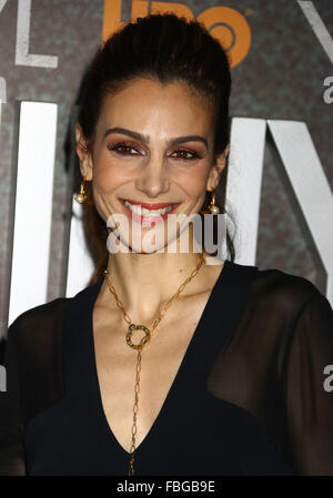 Actress Annie Parisse attends the premiere of HBO's new drama series