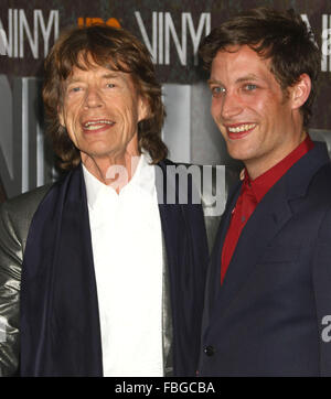 Mick Jagger & son James Jagger 2016 Photo By John Barrett/PHOTOlink ...