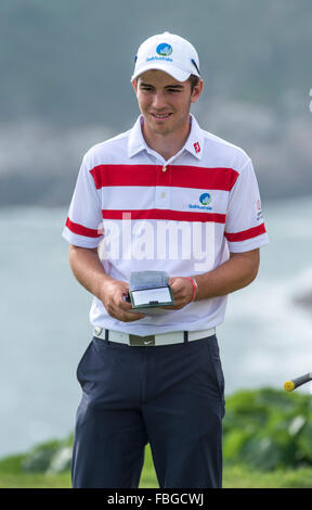 FILE PHOTOS: Clearwater Bay, Hong Kong. 03rd Oct, 2015. Australian Ryan Ruffels on the 2nd Tee.Asia- Pacific Amateur Golf Championship 2015 Clearwater Bay. Ryan Ruffels turns pro.  Credit:  Jayne Russell/Alamy Live News Stock Photo