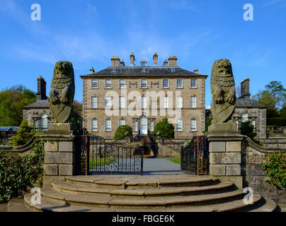 exterior front pollok house glasgow scotland uk Stock Photo