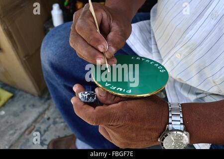 Table- Market in CATACAOS. Department of Piura .PERU Stock Photo