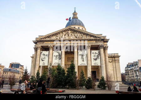 The Panthéon, Latin Quarter, mausoleum, Paris Stock Photo