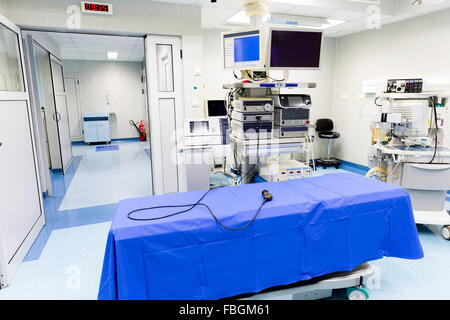 New operating room in a modern hospital. Stock Photo