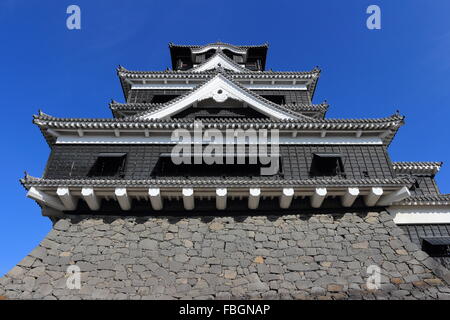 Kumamoto Castle in Japan Stock Photo