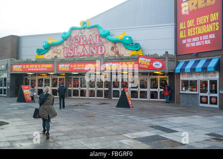 Amusement arcade Stock Photo