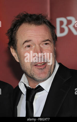 Munich, Germany. 15th Jan, 2016. Actor Sebastian Koch arrives for the Bavarian Film Prize 2016 award ceremony in Munich, Germany, 15 January 2016. Photo: Tobias Hase/dpa/Alamy Live News Stock Photo